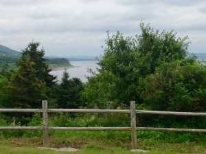 Cape George, from Christy's Look-Off.