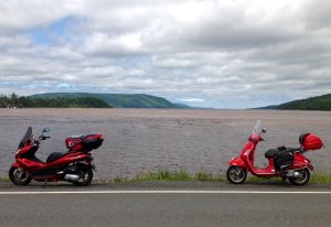 at the southern entrance to the Cabot Trail