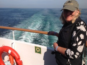 on the aft observation deck of the Novastar